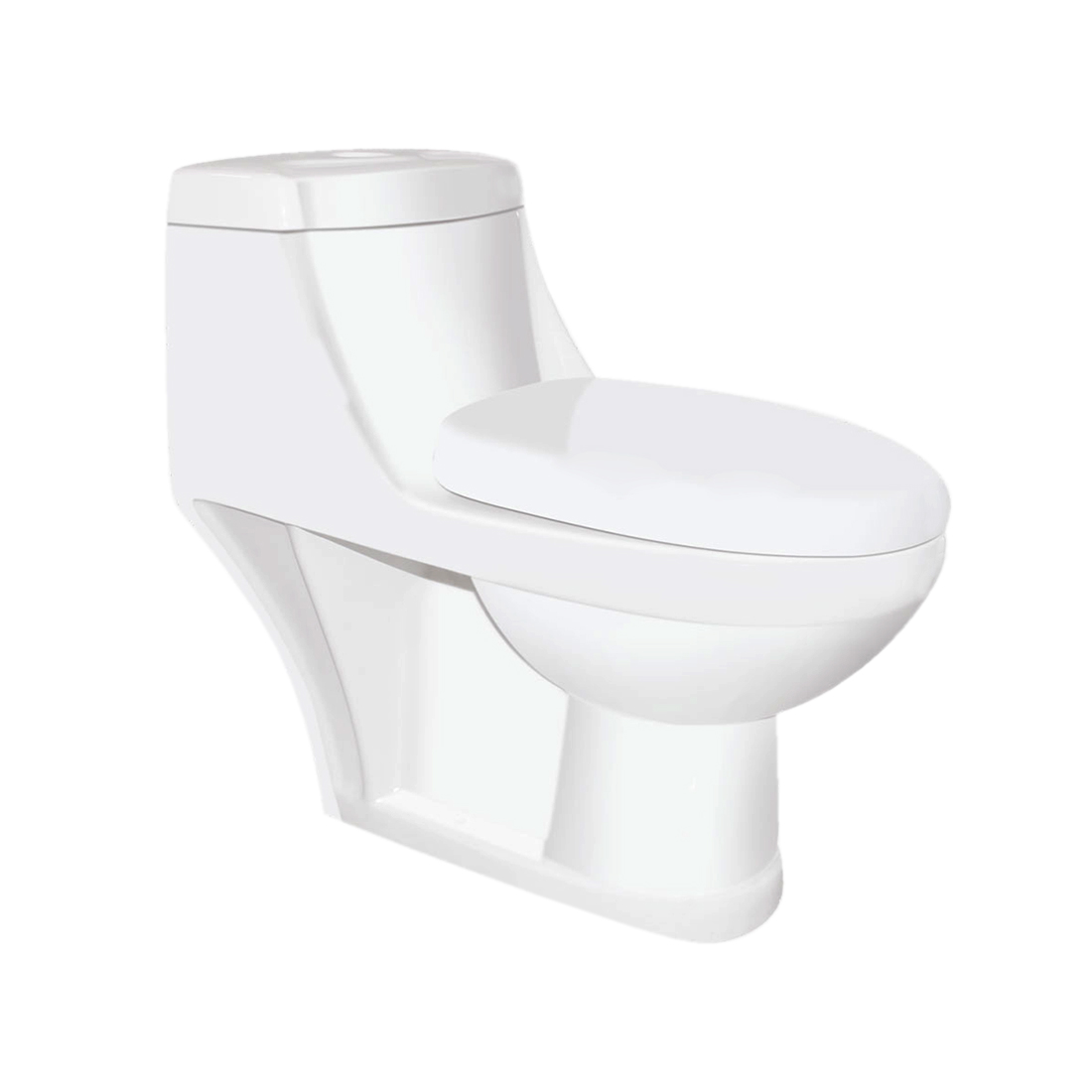 Kerovit Opal KS701 - PT Single Piece European Water Closet With Seat Cover